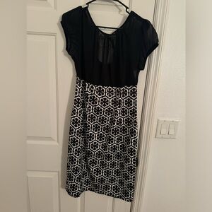 Black and White classy dress